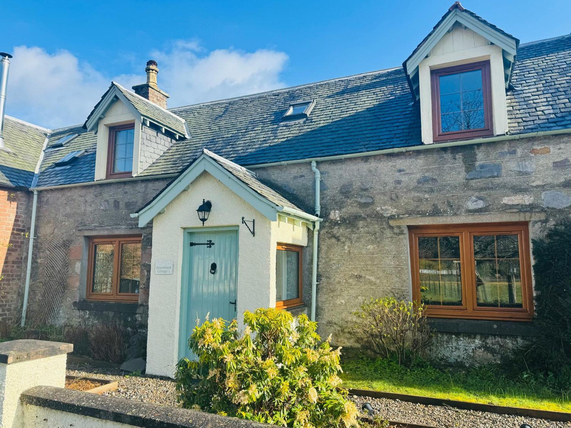 Rosemount Cottage One- Highland Cottage Garve Exteriör bild